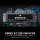 Накопичувач SSD M.2 2280 8TB MP600 PRO NH Corsair (CSSD-F8000GBMP600PNH)