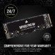 Накопичувач SSD M.2 2280 8TB MP600 PRO NH Corsair (CSSD-F8000GBMP600PNH)