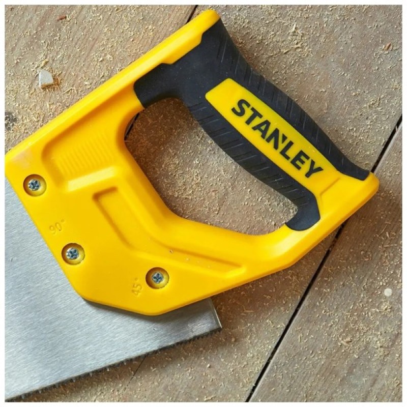 Ножівка Stanley SHARPCUT із загартованими зубами, L=450мм, 11 tpi. (STHT20370-1)