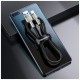 Дата кабель USB 3.1 AM to Type-C 0.25m CAKF 6.0A 66W Cafule Series Metal Data Cable Black Baseus (CAKF000001)