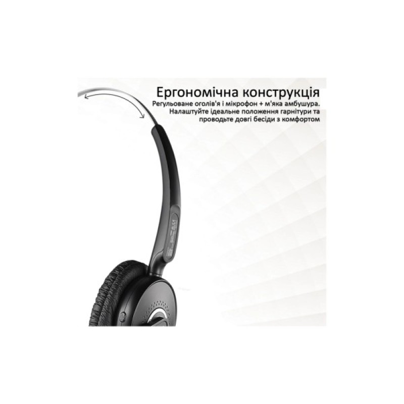 Навушники Promate Engage Black (engage.black)