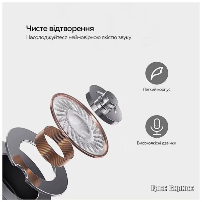 Навушники XoKo G05-face changing TWS Violet (G05-VIOT)
