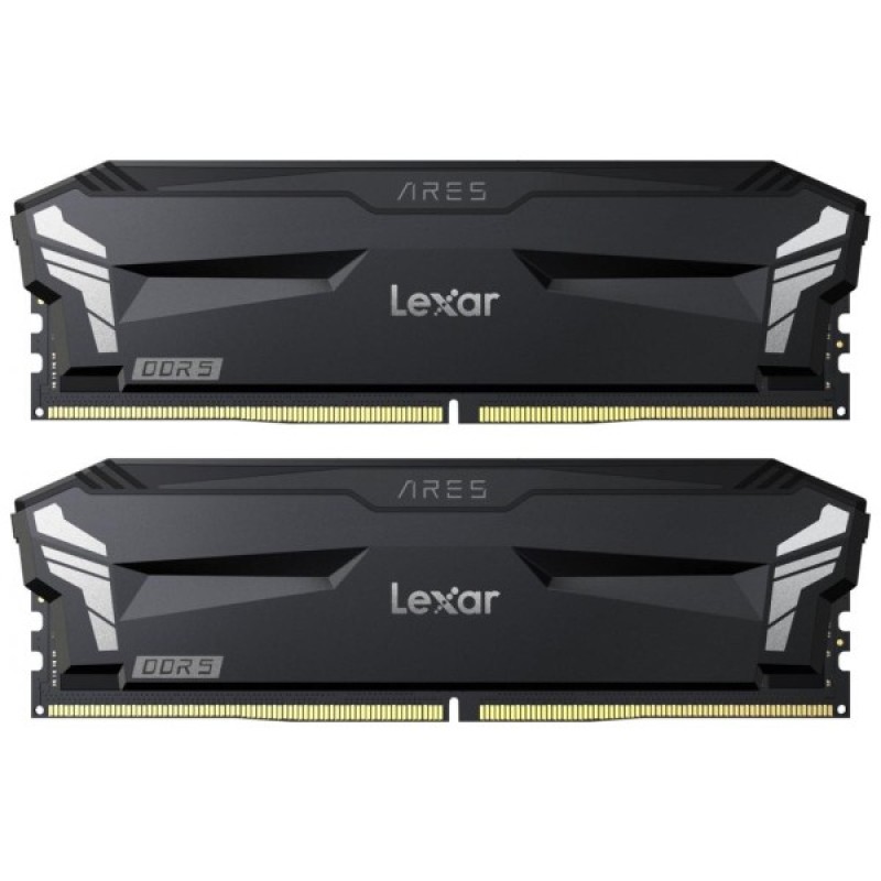 Модуль пам'яті для комп'ютера DDR5 32GB (2x16GB) 6000 MHz Ares Black Lexar (LD5U16G60C320A-RGD)