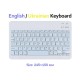 Клавіатура BeCover (245х150 мм) Bluetooth UA Light Blue (713407)