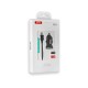 Зарядний пристрій XO 2xUSB 2.1A + cable USB to Micro 5P black (TZ08-M-BK)