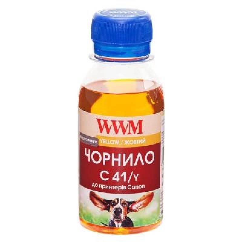 Чорнило WWM CANON CL41/51/CLI8 100г Yellow (C41/Y-2)