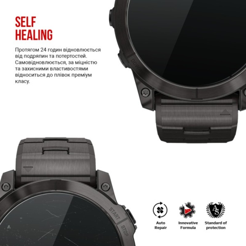 Плівка захисна Armorstandart Garmin Fenix 7X Sapphire Solar 51mm 6 pcs (ARM85997)