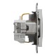 Розетка Schneider Electric ASFORA зі штор. алюміній (EPH2900261)