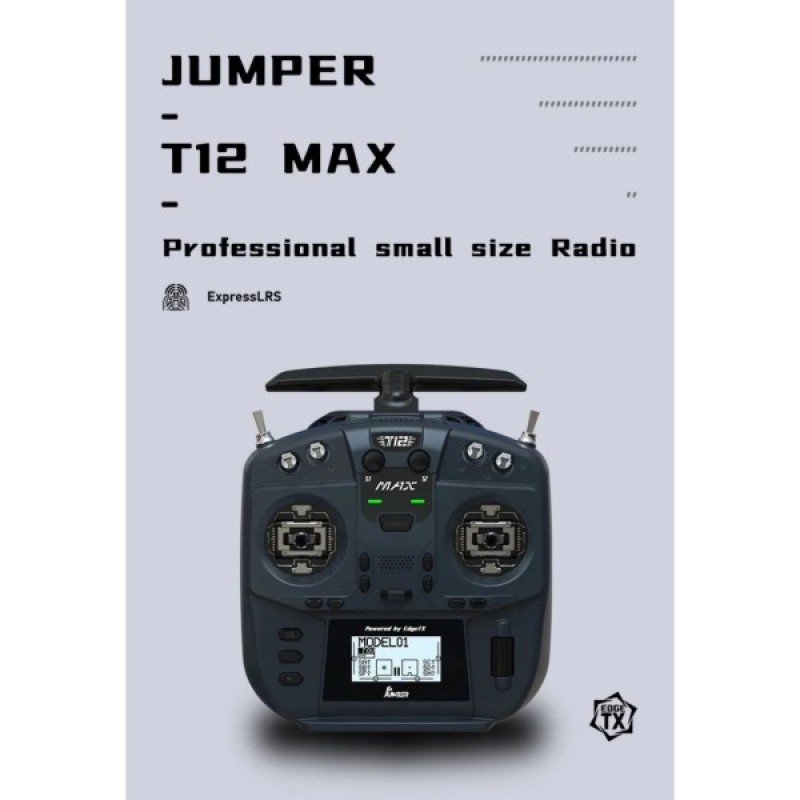 Пульт управління для дрона Jumper T12 MAXHALL ELRS2.4G (C10120)
