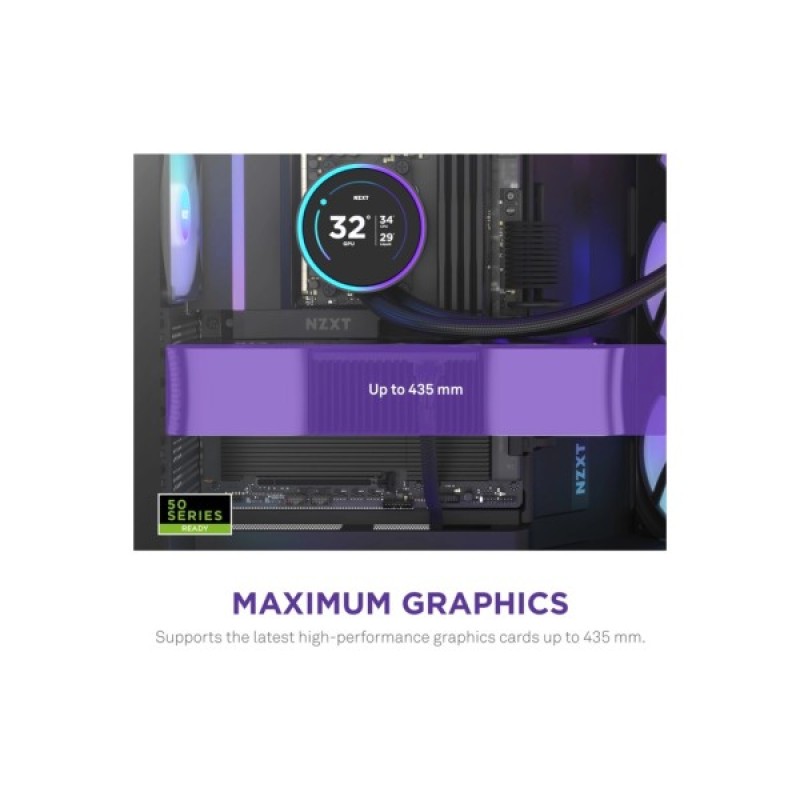 Корпус NZXT H9 Flow RGB Dual-Chamber All Black (CM-H92FB-R1)