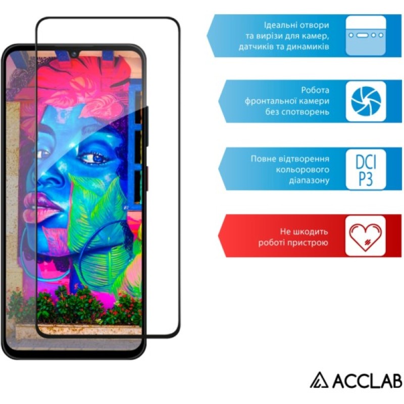 Скло захисне ACCLAB Full Glue Xiaomi 14T Pro Black (1283126603464)