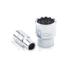 Головка торцева Toptul 12-гранна 1/4" 9мм (BAEB0809)