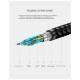 Кабель мультимедійний HDMI to HDMI 1.0m HD131 Gray Ugreen (UGR-50106)