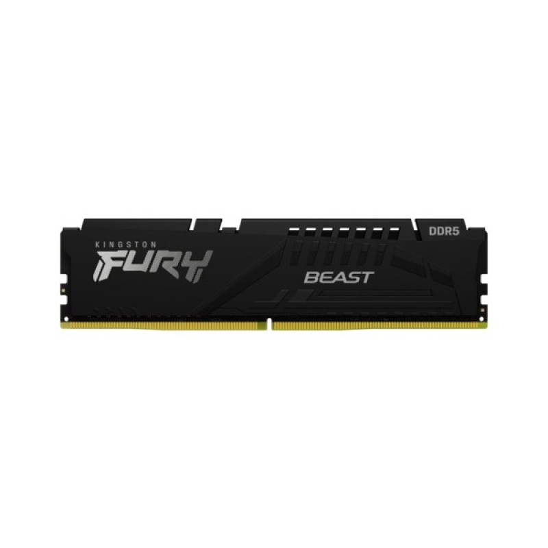 Модуль пам'яті для комп'ютера DDR5 64GB (2x32GB) 5600 MHz Fury Beast Black Kingston Fury (ex.HyperX) (KF556C36BBE2K2-64)