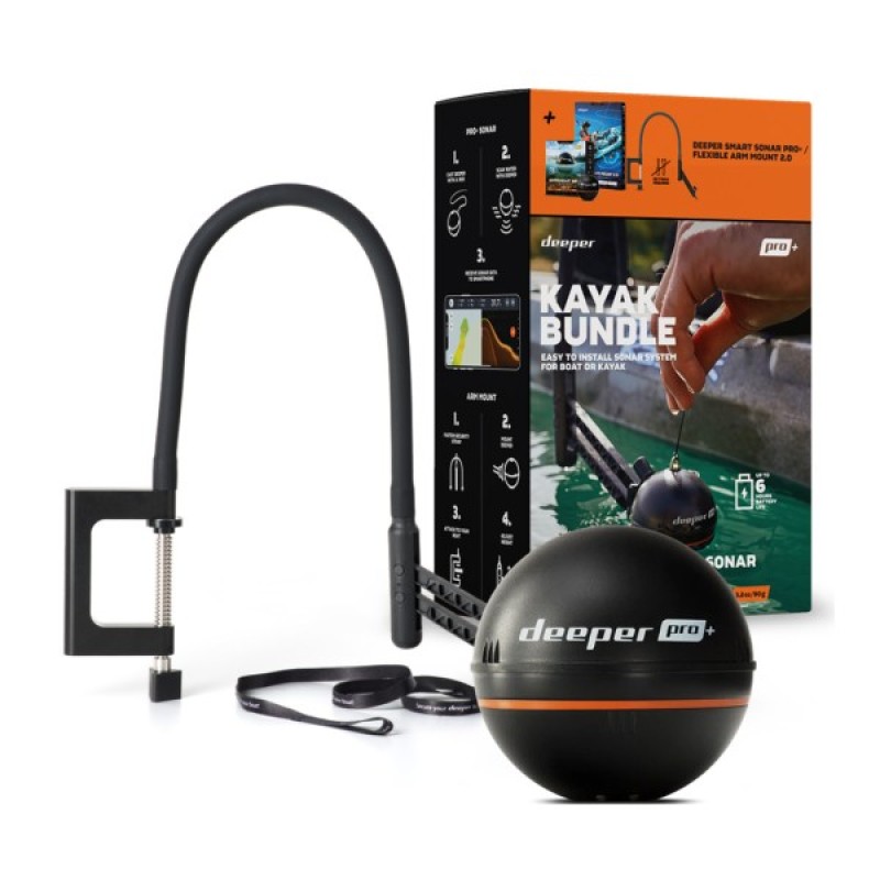 Ехолот Deeper Smart Sonar PRO+ Kayak Bundle (ITGAM1135)