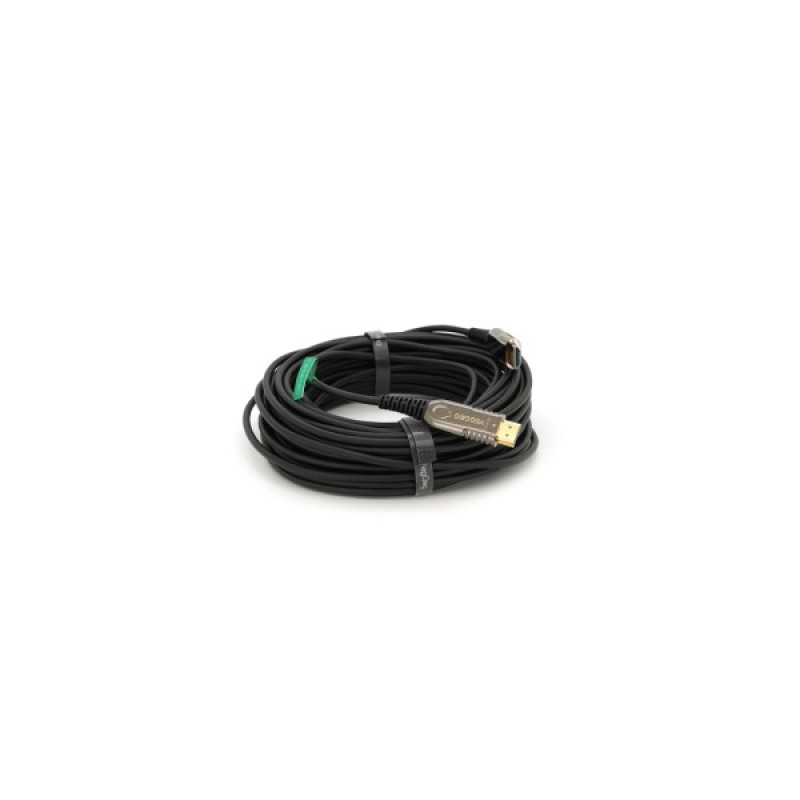 Кабель мультимедійний HDMI M to HDMI M 20.0m V2.0 4K UHD black VEGGIEG (YT-HDMI(M)/(M)HA-20/19719)