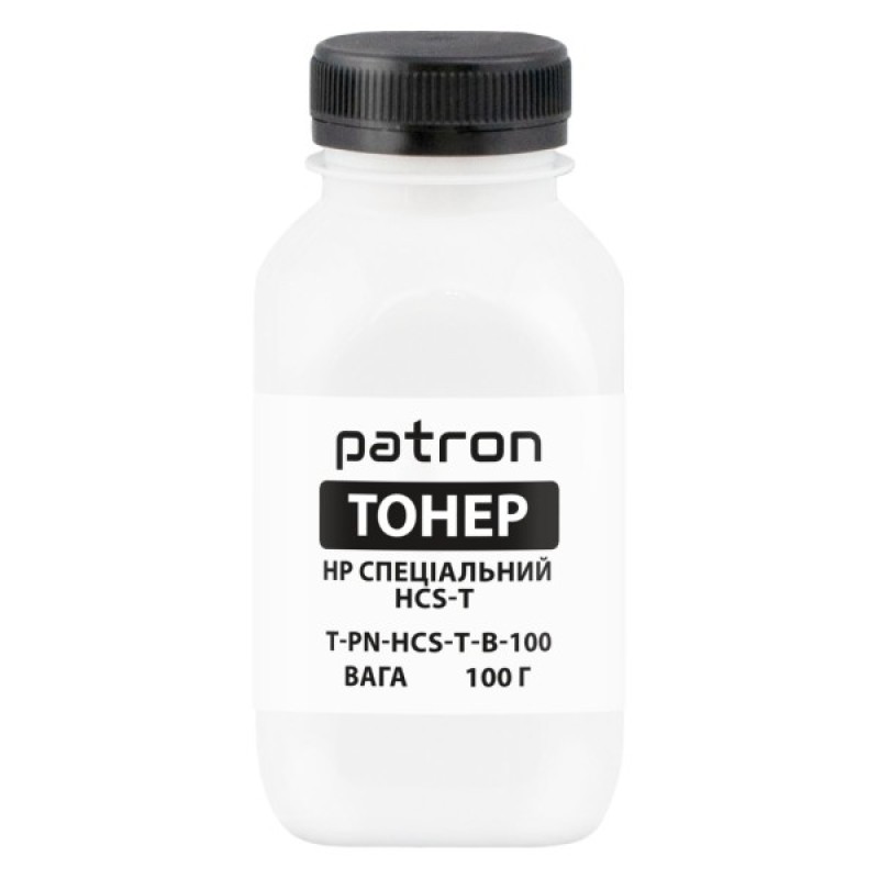 Тонер HP HCS-T, 100 г, black Patron (PN-HCS-T-B-100)