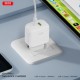 Зарядний пристрій XO L138 48W USB-C PD30W + USB-A QC18W White (L138_White)