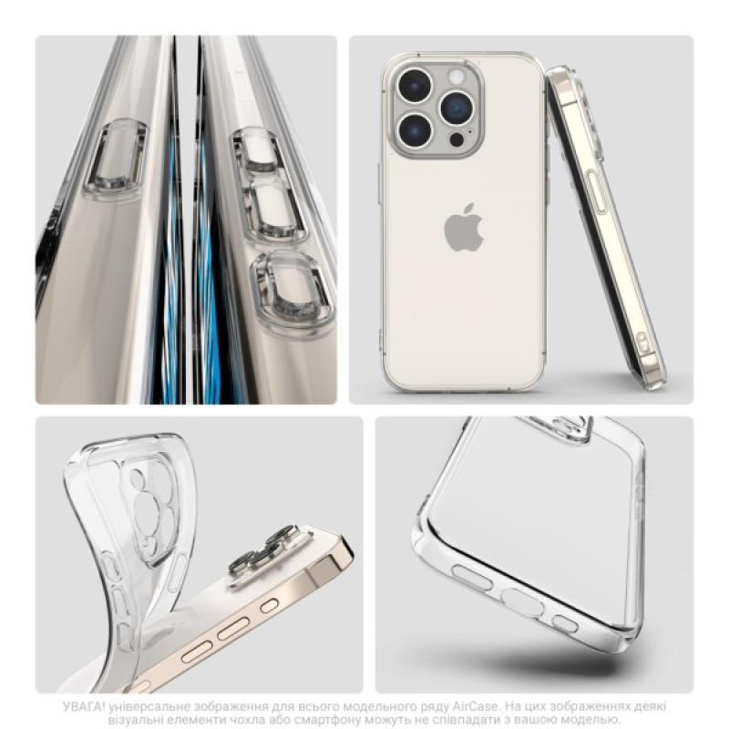 Чохол до мобільного телефона Armorstandart Air Google Pixel 9a Camera cover Clear (ARM83603)