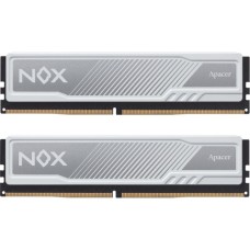 Модуль пам'яті для комп'ютера DDR4 16GB (2x8GB) 3200 MHz NOX White Apacer (AH4U16G32C28YMWAA-2)