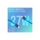 Дата кабель USB-C to Lightning ecoline-ci120.navy Promate (ecoline-ci120.navy)