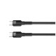 Дата кабель USB-C to USB-C 1.0m 3.0A black ColorWay (CW-CBPDCC047-BK)