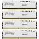 Модуль пам'яті для комп'ютера DDR5 128GB (4x32GB) 5600 MHz FURY Beast White Kingston Fury (ex.HyperX) (KF556C40BWK4-128)