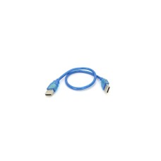 Дата кабель USB 2.0 AM/AM 0.3m blue Ritar (YT-AM/AM-0.3TBL)