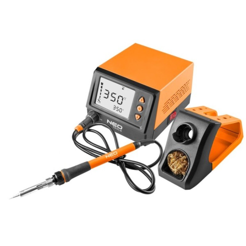 Паяльна станція Neo Tools SL1, 60Вт, 180-450°С, дисплей, ESD захист (19-200)