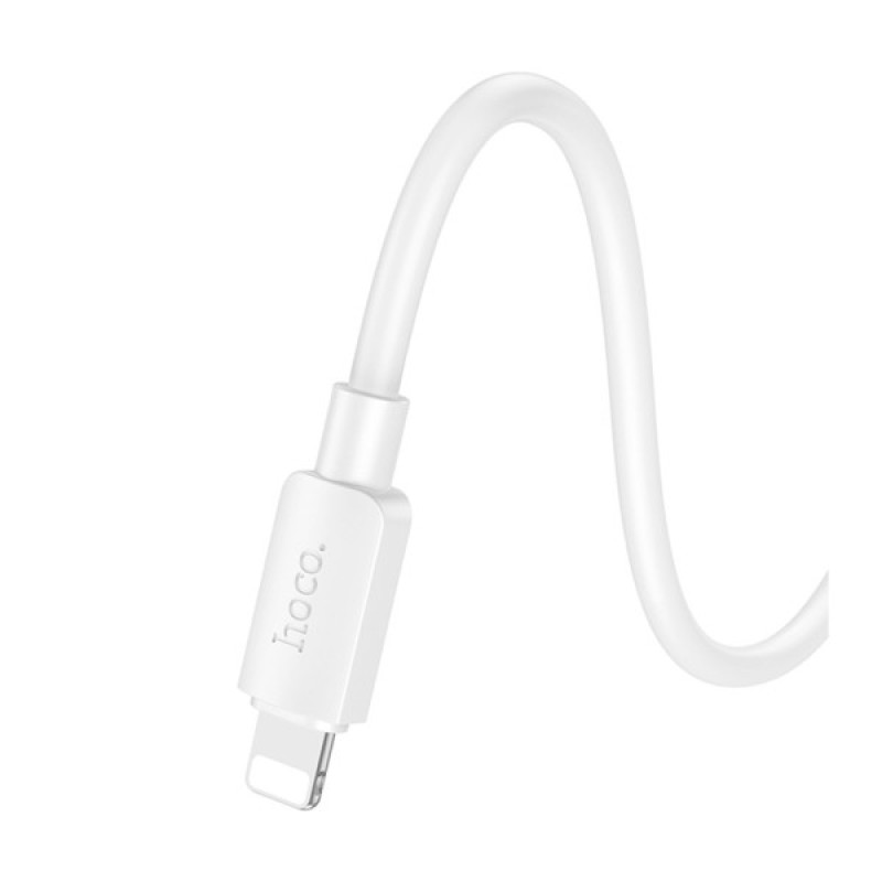 Дата кабель USB-C to Lightning 0.25m Hyper PD X96 white HOCO (6942007609371)