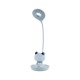 Настільна лампа Kite Froggy LED з акумулятором, біла (K24-492-3-1)