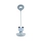 Настільна лампа Kite Froggy LED з акумулятором, біла (K24-492-3-1)