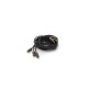 Кабель мультимедійний 3xRCA M to 3xRCA M 3.0m black VEGGIEG (YT-AV303)