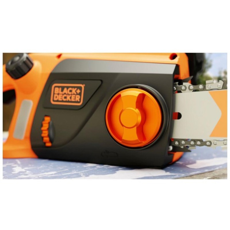 Ланцюгова пила Black&Decker 2.0 кВт, шина 45 см, швидкість 14,50 м/с, ланцюг 3/8' (BECS2245)