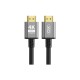 Кабель мультимедійний HDMI to HDMI 5.0m v2.0 black XO (GB017B-HDMI.tranish)