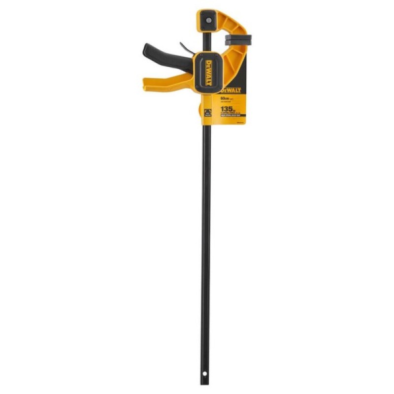 Струбцина DeWALT "L" тригерна (швидкозатискна), 600 мм, тиск 135 кг. (DWHT0-83194)