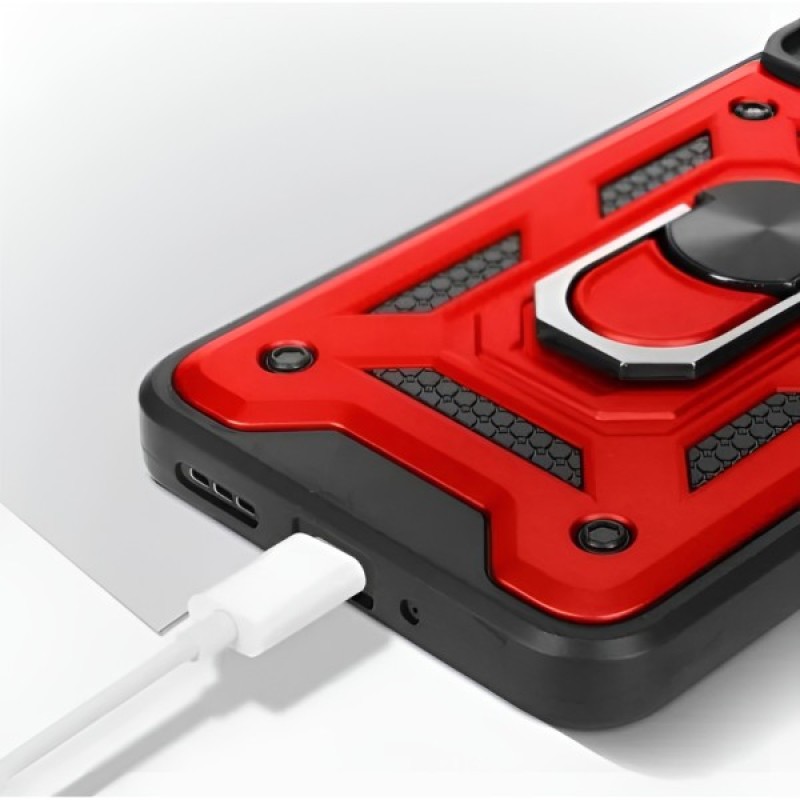 Чохол до мобільного телефона BeCover Military Xiaomi Redmi Note 14 Pro 5G Red (713096)