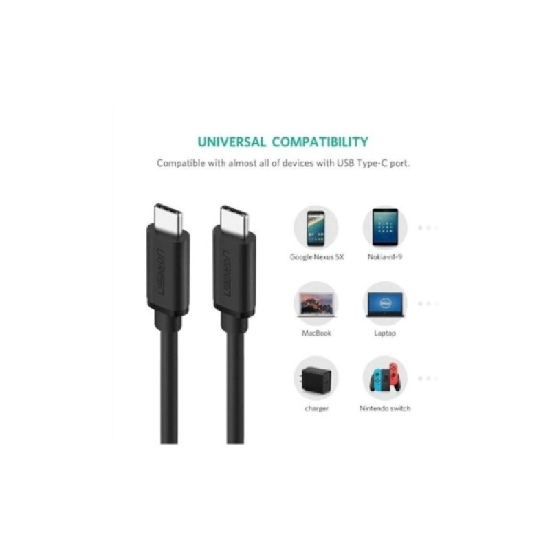 Дата кабель USB-C to USB-C 2.0m Ugreen (UGR-10306)