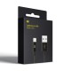 Дата кабель USB 2.0 AM to Lightning 1.0m black Armorstandart (ARM64287)