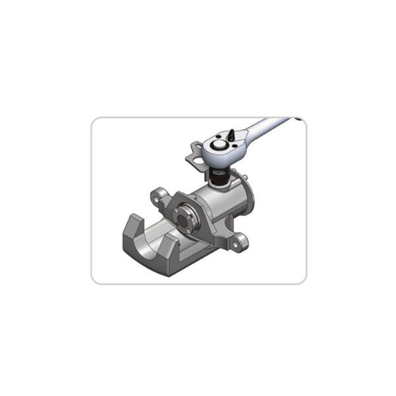 Головка торцева Toptul 1/2" п'ятигранна 19мм (для гальмівних систем Bendix) (JEBK1619)