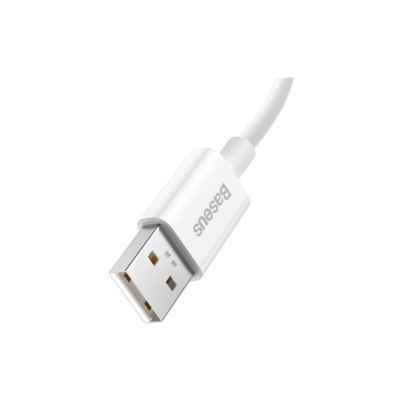 Дата кабель USB 2.0 AM to USB-C 1.0m Superior Fast Charging 60W white Baseus (CAYS000902)