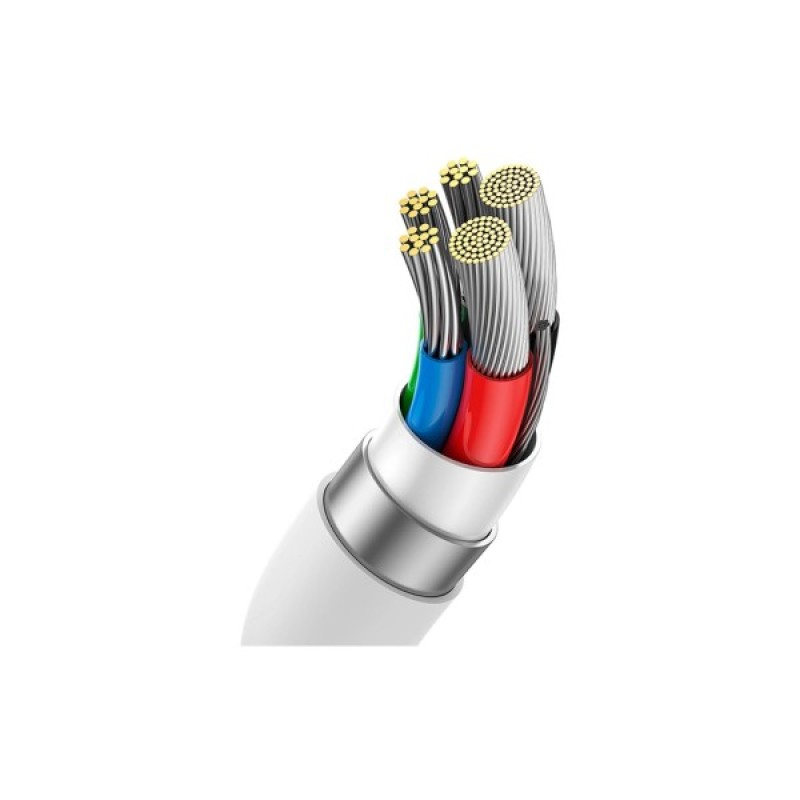 Дата кабель USB 2.0 AM to USB-C 1.0m Superior Fast Charging 60W white Baseus (CAYS000902)