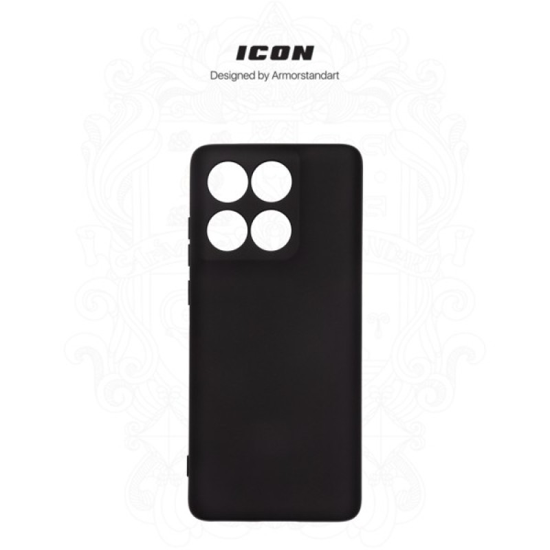 Чохол до мобільного телефона Armorstandart ICON Motorola Edge 60 Fusion 5G Black (ARM85382)