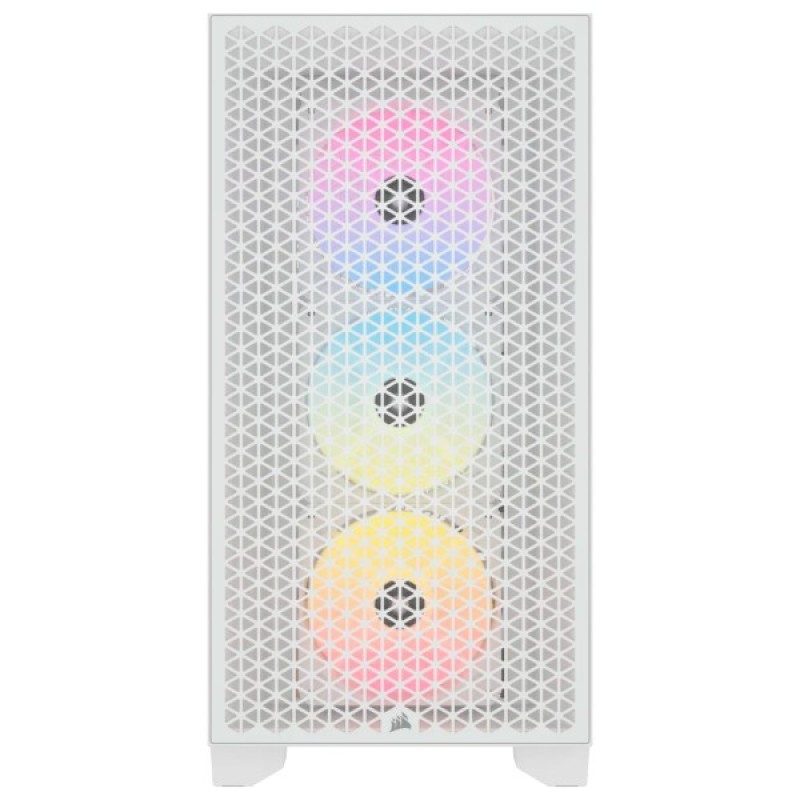 Корпус Corsair 3000D RGB Tempered Glass White (CC-9011256-WW)