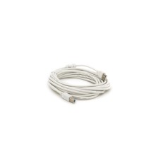 Кабель для принтера USB 2.0 AM/BM 5.0m ferrite white Voltronic (YT-AM/BM-5.0W)