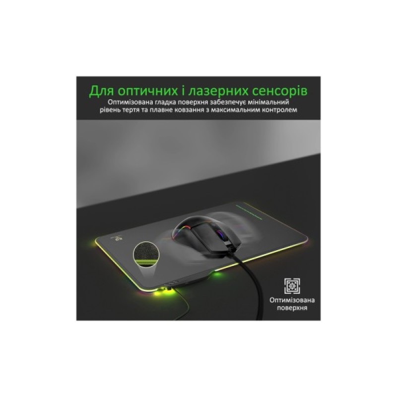 Килимок для мишки Vertux FluxPad Speed Black (fluxpad.black)