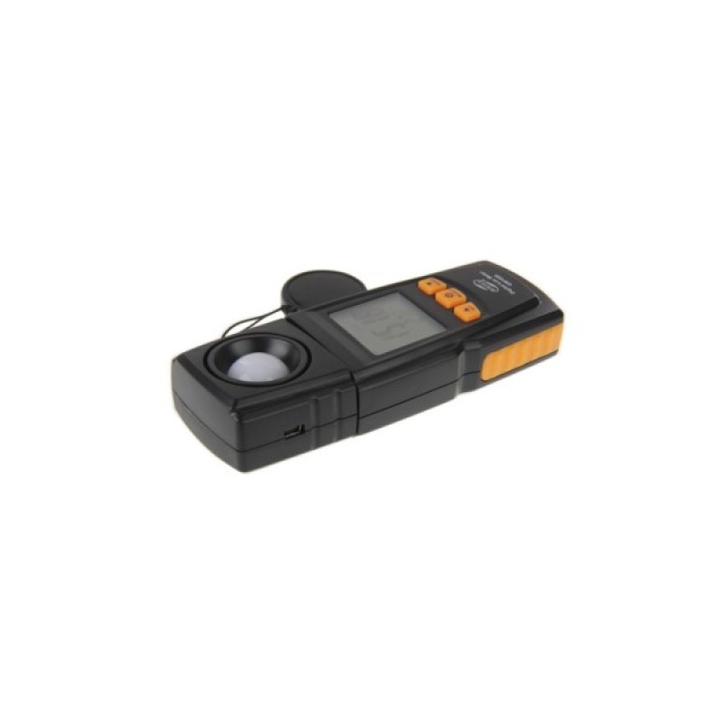 Вимірювач освітленості Benetech люксметр + термометр, USB (GM1020)