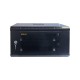 Шафа настінна GEAR 6U 19'' 600x600x300 мм, + полка 19", black (GWMSN-6U-600-600)