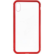 Чохол до мобільного телефона Armorstandart Magnetic Case 1 Gen. iPhone XS Max Clear/Red (ARM53391)