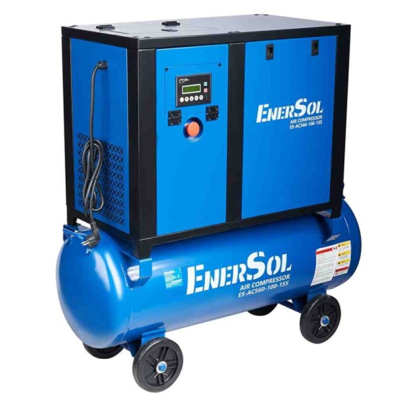 Компресор Enersol гвинтовий ES-AC560-100-1SS, 560 л/хв, 3 кВт, 119.0 кг (ES-AC560-100-1SS)